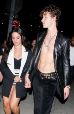 CAMILA CABELLO and Shawn Mendes Heading to Met Gala Afterparty in New York 09/13/2021