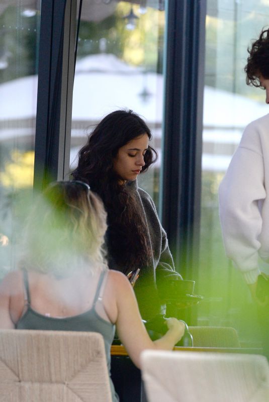 CAMILA CABELLO and Shawn Mendes Out for Lunch in New York 09/26/2021