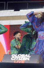 CAMILA CABELLO Peforms at Global Citizen Live in New York 09/25/2021