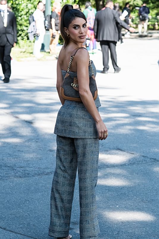 CAMILA COELHO Arrives at Michael Kors Fashion in New York 09/10/2021