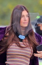 CAMILA MORRONE on the Set of Daisy Jones & The Six in Los Angeles 09/29/2021