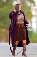 CAMILA MORRONE on the Set of Daisy Jones & The Six in Los Angeles 09/29/2021