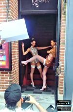 CANDICE SWANEPOEL and IRINA SHAYK - CR Fashion Book Backstage Caps 09/12/2021