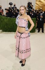 CANDICE SWANEPOEL at 2021 Met Gala in New York 09/13/2021