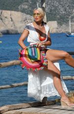 CAPRICE BOURRET Out in Ibiza 09/05/2021