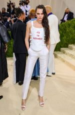 CARA DELEVINGNE at 2021 Met Gala in New York 09/13/2021