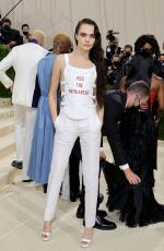 CARA DELEVINGNE at 2021 Met Gala in New York 09/13/2021