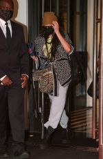 CARA DELEVINGNE Leaves Her Hotel in New York 09/14/2021