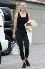 CARA SANTANA Leaves a Gym in West Hollywood 09/01/2021