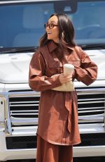 CARA SANTANA Out for Coffee in West Hollywood 09/02/2021