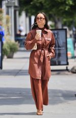 CARA SANTANA Out for Coffee in West Hollywood 09/02/2021