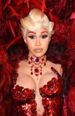 CARDI B at Thierry Mugler: Couturissime Exhibition Opening Ceremony at Museum of Fine Arts in Paris 09/28/2021