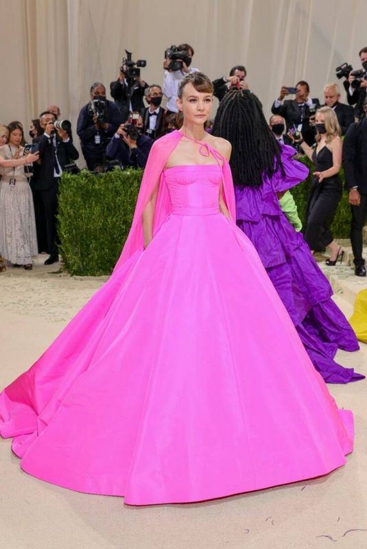 CAREY MULLIGAN at 2021 Met Gala in New York 09/13/2021