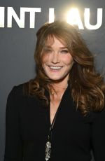 CARLA BRUNI at Thierry Mugler: Couturissime Exhibition Opening Ceremony at Museum of Fine Arts in Paris 09/28/2021