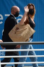 CARLA BRUNI Out in Venice 08/31/2021