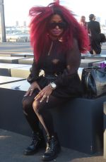 CHAKA KHAN Arrives at Coach Show at New York Fashion Week 09/10/2021
