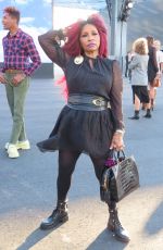 CHAKA KHAN Arrives at Coach Show at New York Fashion Week 09/10/2021