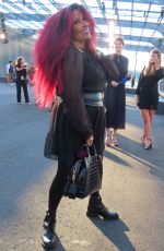 CHAKA KHAN Arrives at Coach Show at New York Fashion Week 09/10/2021