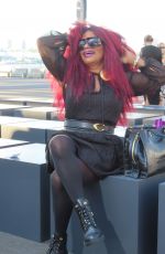 CHAKA KHAN Arrives at Coach Show at New York Fashion Week 09/10/2021