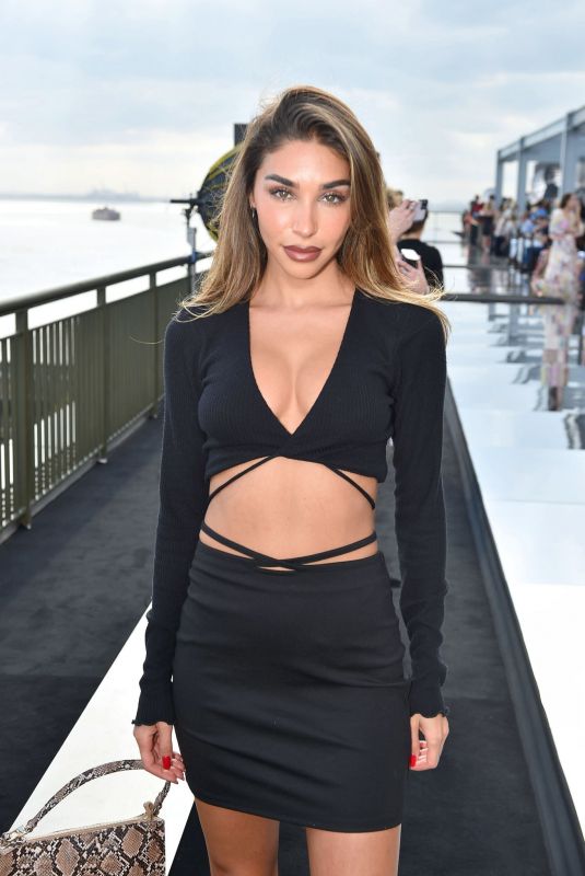 CHANTEL JEFFRIES at Dundas x Revolve Fashion Show in New York 09/08/2021