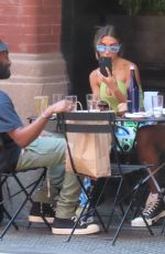 CHANTEL JEFFRIES Out for Drink in New York 09/07/2021