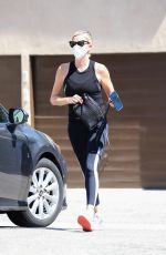 CHARLIZE THERON Heading to a Salon in West Hollywood 09/13/2021