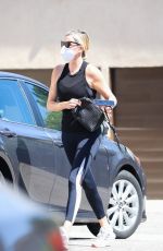 CHARLIZE THERON Heading to a Salon in West Hollywood 09/13/2021