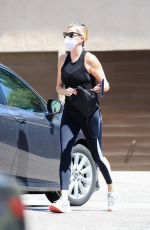 CHARLIZE THERON Heading to a Salon in West Hollywood 09/13/2021