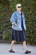 CHARLIZE THERON Out and About in Los Angeles 09/21/2021