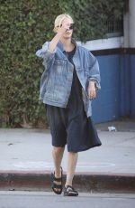 CHARLIZE THERON Out and About in Los Angeles 09/21/2021