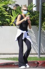 CHARLOTTE MCKINNEY at Cha Cha Matcha in West Hollywood 09/20/2021
