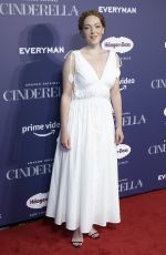 CHARLOTTE SPENCER at Cinderella Premiere at Everyman Broadgate in London 09/02/2021