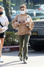 CHATEL JEFFRIES Out for Coffee with a Friend in West Hollywood 09/01/2021