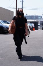 CHERYL BURKE Arrives at Dancing With The Stars Rehearsal Studio in Hollywood 09/07/2021