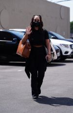 CHERYL BURKE Arrives at Dancing With The Stars Rehearsal Studio in Hollywood 09/07/2021