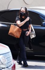 CHERYL BURKE Arrives at Dancing With The Stars Rehearsal Studio in Hollywood 09/07/2021