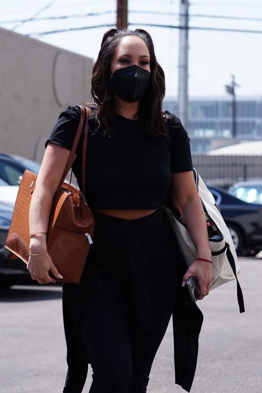 CHERYL BURKE Arrives at Dancing With The Stars Rehearsal Studio in Hollywood 09/07/2021