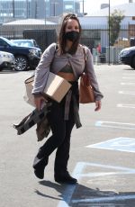 CHERYL BURKE Heading to DWTS Rehearsal in Los Angeles 09/08/2021