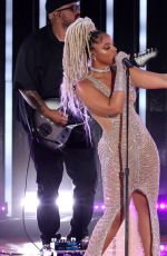 CHLE and HALLE BAILEY Performs at 2021 Global Citizen Live in Los Angeles 09/25/2021