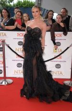 CHLOE BURROWS at National Television Awards 2021 at O2 Arena in London 09/09/2021