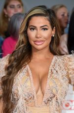 CHLOE FERRY at 26th National Television Awards in London 09/09/2021