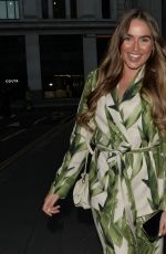 CHLOE ROSS Out for Dinner in London 09/29/2021