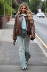 CHLOE SIMS on the Set of The Only Way is Essex 08/31/2021