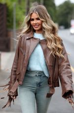 CHLOE SIMS on the Set of The Only Way is Essex 08/31/2021