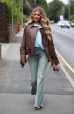 CHLOE SIMS on the Set of The Only Way is Essex 08/31/2021