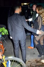 CHRISSY TEIGEN and John Legend Out for Late-night Dinner in New York 09/26/2021