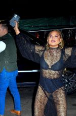 CHRISSY TEIGEN and John Legend Out for Late-night Dinner in New York 09/26/2021