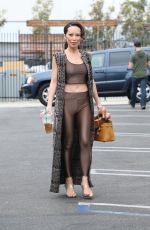 CHRISTINE CHIU Arrives at Dance Studio in Los Angeles 09/18/2021