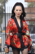 CHRISTINE CHIU Arrives at DWTS Practice Studio in Los Angeles 09/15/2021