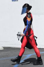 CHRISTINE CHIU Arrives at DWTS Rehearsals in Los Angeles 09/04/2021